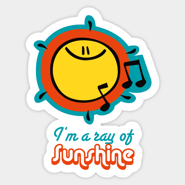 Ray of Sunshine Sticker by ilaamen